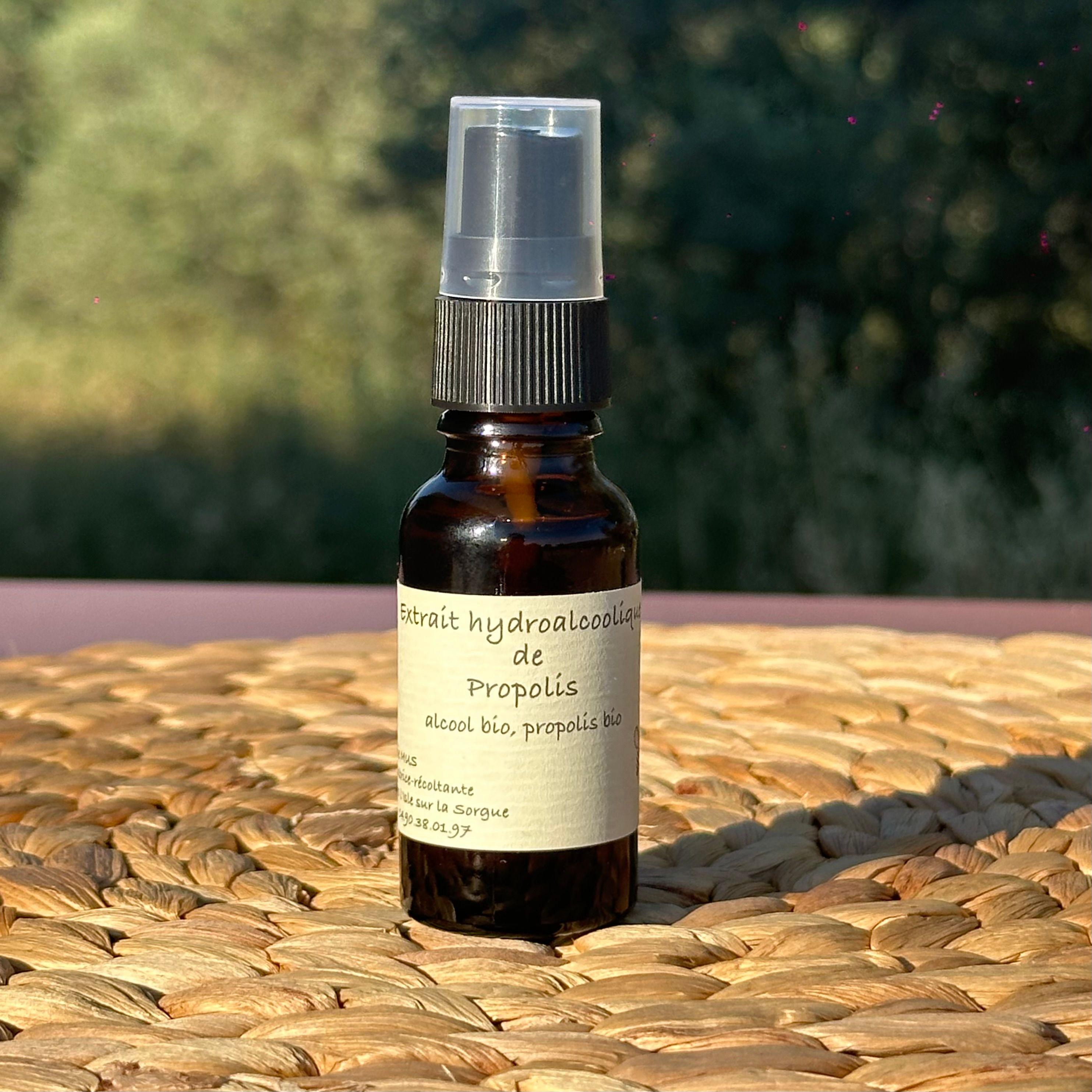 Pot de Extrait Hydroalcoolique de Propolis bio Chantemiel, terroir